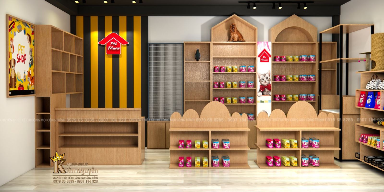 Thiết kế Shop Pet Home Q.7